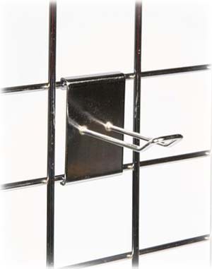 Euro Hook for Gridwall Chrome