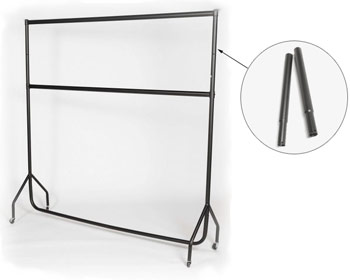 Height extensions for Heavy Duty Garment Rails