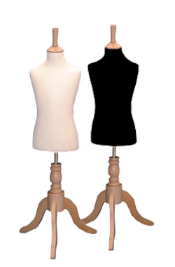 Childs Mannequin Torso on Tripod Stand